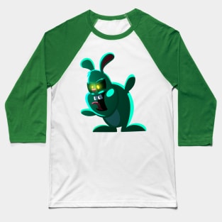 Evil Bunny Baseball T-Shirt